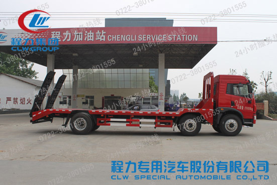 程力威牌CLW5255TPBC4型平板運(yùn)輸車